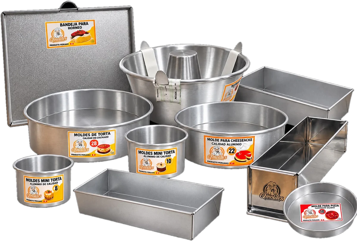 Moldes de aluminio Q'moldes